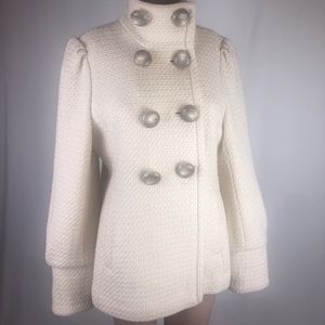 Guess off white with Gold accent jacket